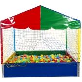 Piscina De Bolinhas 1,50m Com 1.500 Bolinhas + 9 Tatames Eva