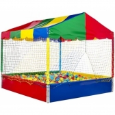 Piscina de Bolinhas Picadeiro  2m x 2m - Com 1,000 Bolinhas