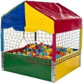 Piscina de Bolinhas 1,10m X 1,10m Com 500 Bolinhas Coloridas
