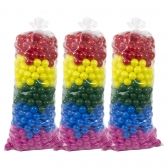 Bolinhas para Piscina 76mm - Com 1500 Bolinhas Coloridas