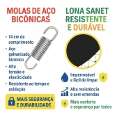 Cama Elástica 2,44m Multicolorida