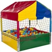 Piscina de Bolinhas 1,10m X 1,10m Com 500 Bolinhas Coloridas